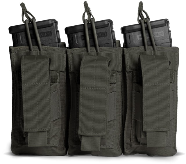 Tacticon Armament Triple Rifle Kangaroo Mag Pouch Ranger Green - Tacticon Armament