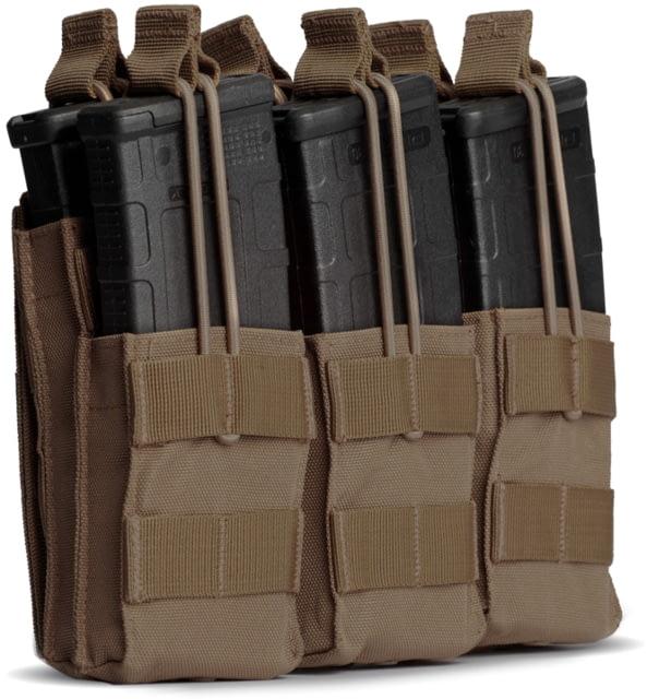 Tacticon Armament Triple Stacker Mag Pouch Coyote Brown - Tacticon Armament