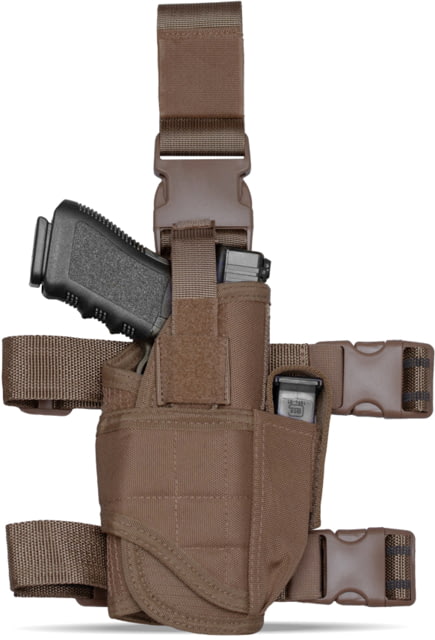 Tacticon Armament Universal Drop Leg Holster Right Handed Coyote Brown - Tacticon Armament