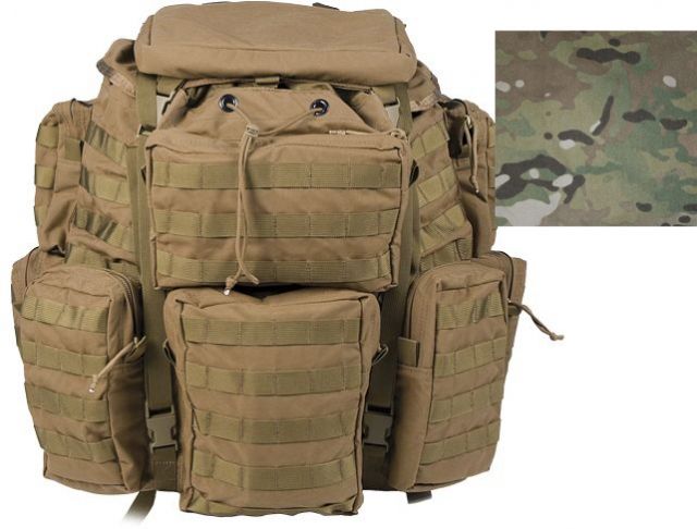 Tactical Assault Gear Jumpable Recon Ruck Pack Multicam w/ 8 External Pouches - Tactical Assault Gear