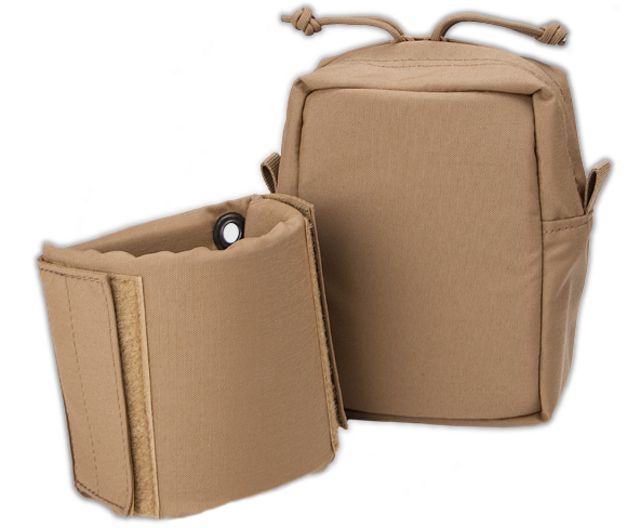 Tactical Assault Gear MOLLE Padded Night Vision/Utility Pouch Coyote Tan - Tactical Assault Gear
