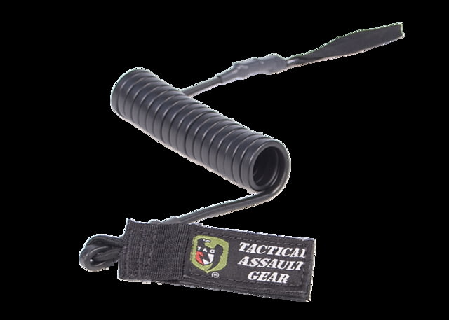 Tactical Assault Gear Tactical Pistol Lanyard Weapon Accessory Black - Tactical Assault Gear