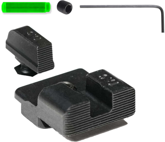 Tag Precision Glock TSP TAC 10MM/.45 ACP Pistol Sights 20 21 25 29 30 31 32 37 40 41 Excludes M.O.S. Models Black - Tag Precision