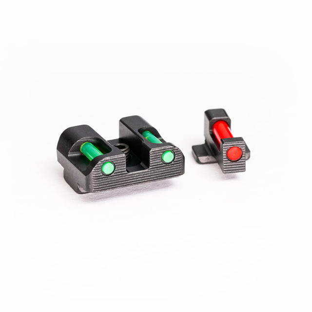 Tag Precision Springfield XD TSF TAC Pistol Sights Fiber Optic XD Series MOD.2 models Excluding OSP & 5.25 inch Black - Tag Precision