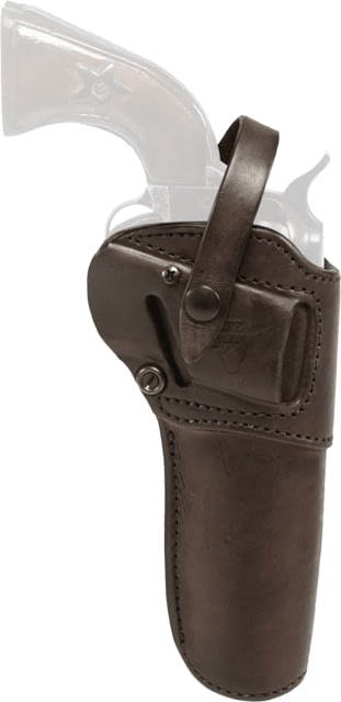 Tagua Gunleather Backdraft XL Multifit Holster Single Action Rev - 6.5in Ambidextrous Brown - Tagua Gunleather