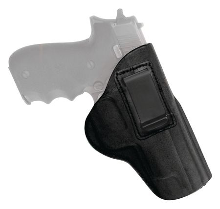 Tagua Gunleather Open Top Inside The Pant Holster Glock 19/Glock 23/Glock 32 Right Hand Leather Black - Tagua Gunleather