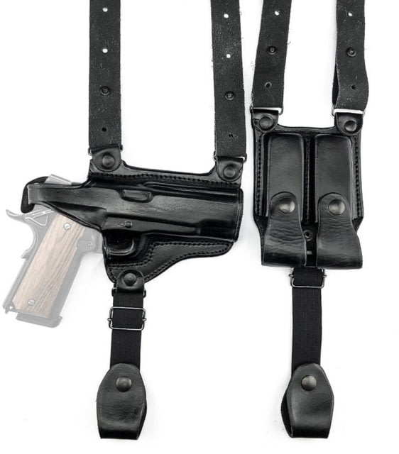 Tagua Gunleather Full Slide Shoulder Holster Black Right Hand