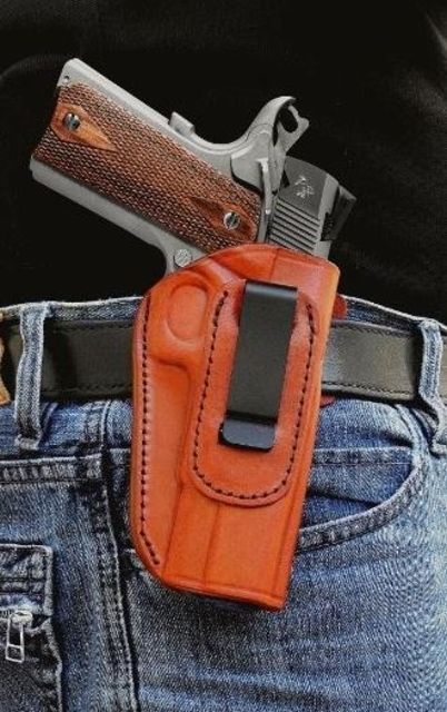 Tagua Gunleather S&W/M&P Compact Brown/Right Hand Holster Brown