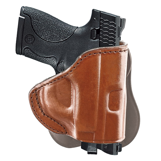Tagua Gunleather Rotating Quick Draw Paddle Holster Brown Right Hand