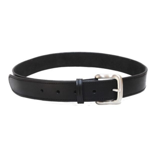 Tagua Gunleather Size 38 Black Plain Leather Belt BEL-130
