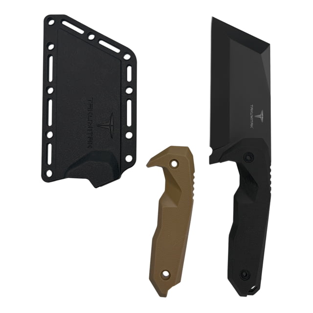 Takumitak Antidote Fixed Blade Knife 4.25 in Blade 3cr13 Black - Takumitak