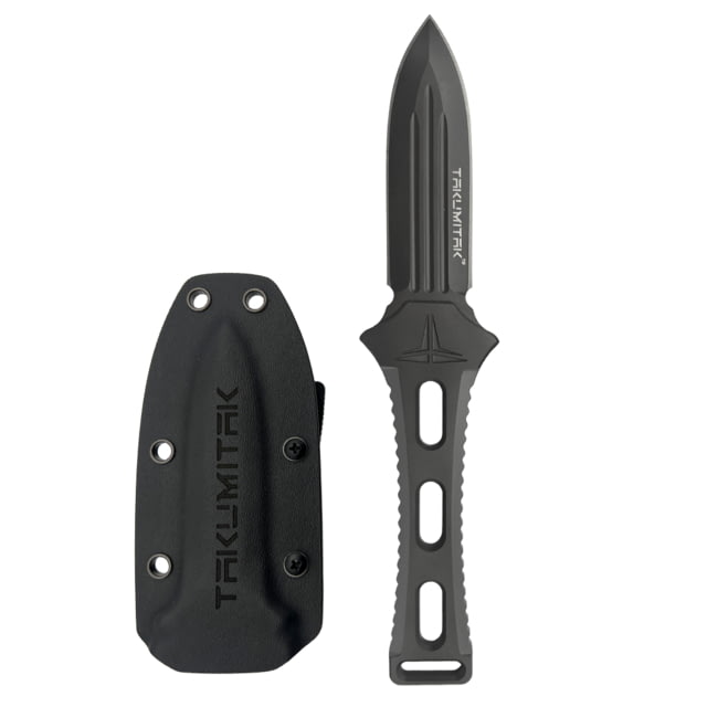 Takumitak Hidden Anger Fixed Blade Knife 3.5in D2 Spear Point G10 Handle Gray - Takumitak