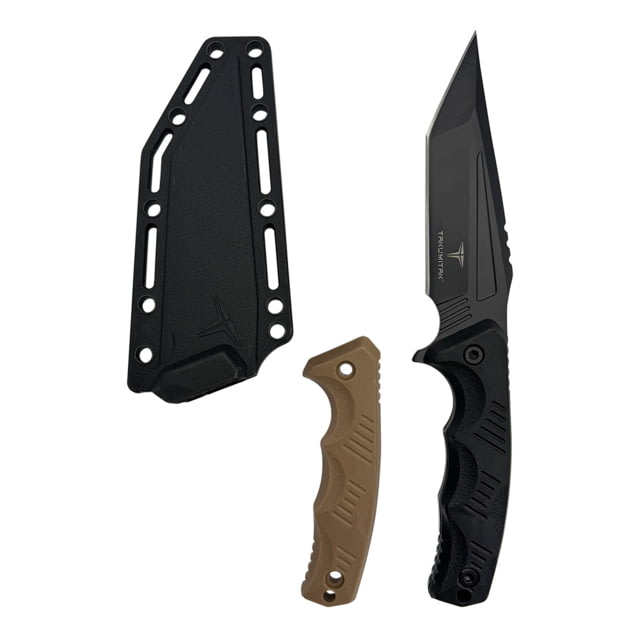 Takumitak Reaper Fixed Blade Knife 4.5 in Blade 3cr13 Black - Takumitak