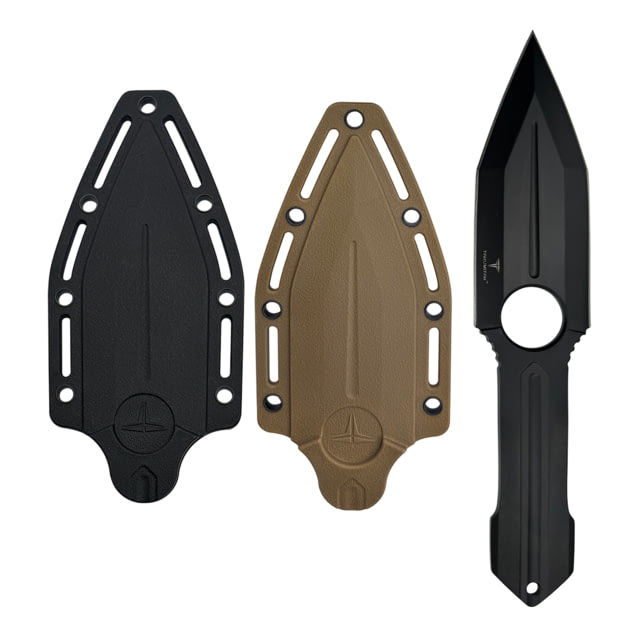 Takumitak Steel Rain Fixed Blade Knife 4.63 in Blade 3cr13 Black - Takumitak