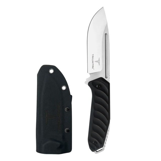 Takumitak Takumi Fixed Blade Knife 4.5in D2 Drop Point G10 Handle Silver - Takumitak