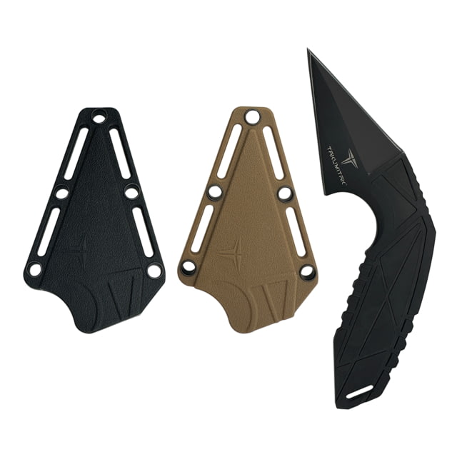 Takumitak Void Fixed Blade Knife 2.5 in Blade 3cr13 Black - Takumitak