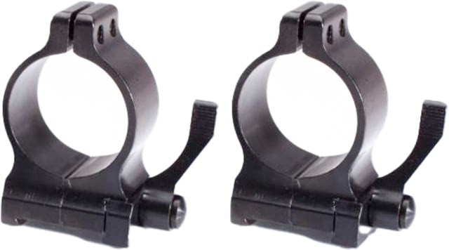 Talley 19mm Dovetail Setup Quick Detachable Ring w/ Lever 1in Black 1in - Talley