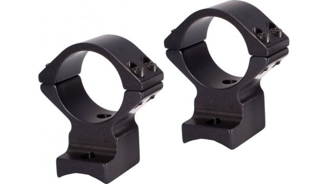 USED Talley 30mm Mounting Rings for Fierce Firearms Black Anodize High 758X763 - Talley