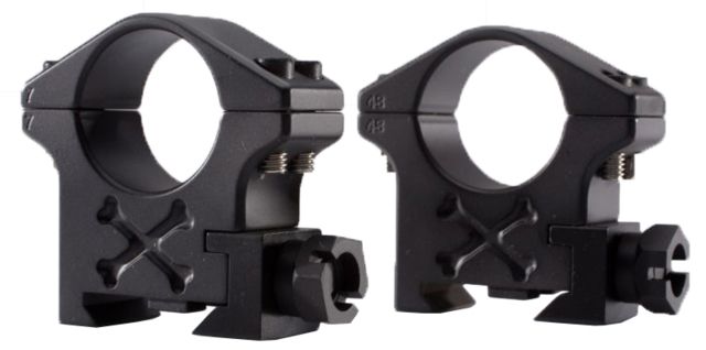 Talley Talley 30mm Tactical Rifle Scope Rings Black Armor Low