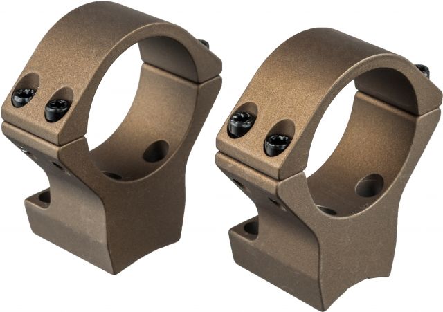 Talley X-Bolt Hells Canyon Rifle Scope Rings, 30mm, High, Burnt Bronze Cerakote, HC750735 by USA Talley Rifle Scope Rings