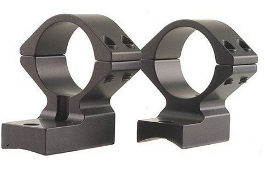 USED Talley Remington 700/Sauer 100 Base & Ring Set 1-Piece Medium 1 inch Black - Talley
