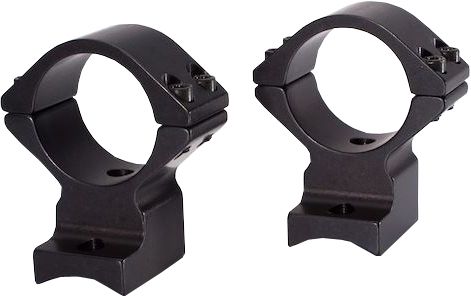 Talley 1 in. Stiller Tactical 30/300 w/ Recoil Pin High Black Anodize 1 in. - Talley