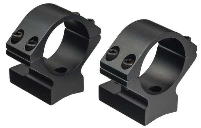 Talley Lightweight Alloy 1 inch Scope Mount WSSM Extra High Black Anodized - Talley