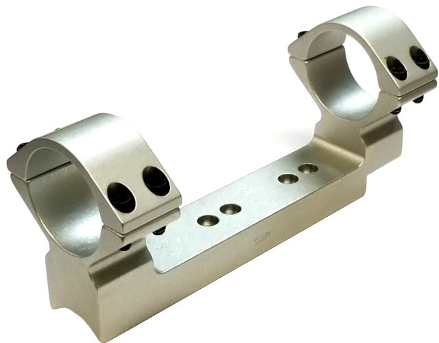 Talley Lightweight Alloy Scope Mounts Thompson/Center Encore Pro Hunter 1in Tube Low Silver - Talley
