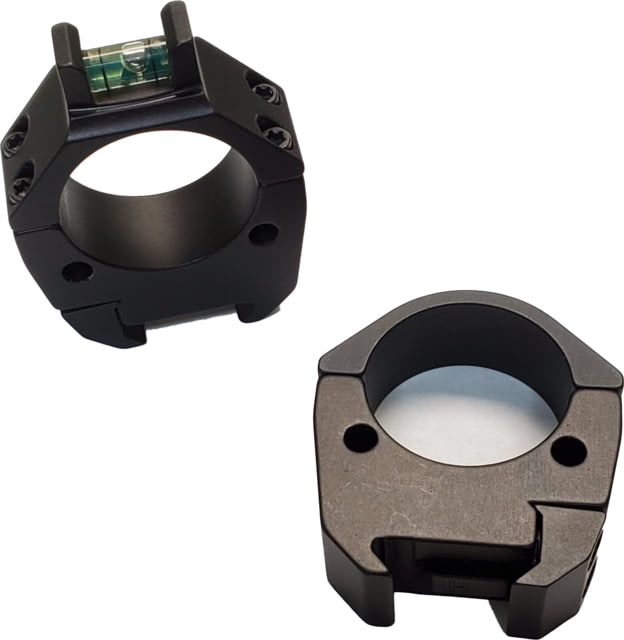 Talley Modern Sporting Scope Ring w/ Anti Cant Indicator Low Black 36mm - Talley