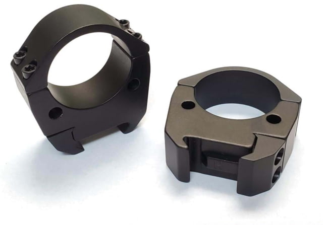 Talley Modern Sporting Scope Ring Set, LA/SA, 34mm, Medium, Smoked Bronze, TMS34MSB by USA Talley Rifle Scope Rings