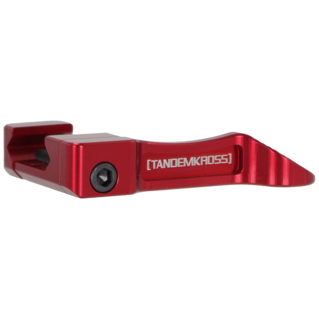 TANDEMKROSS Accelerator Thumb Ledge for Pistols 1913 Picatinny/Weaver Rail Red - TANDEMKROSS
