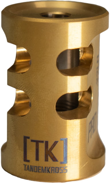 TANDEMKROSS Game Changer PRO .22LR Compensator Gold - Tandemkross