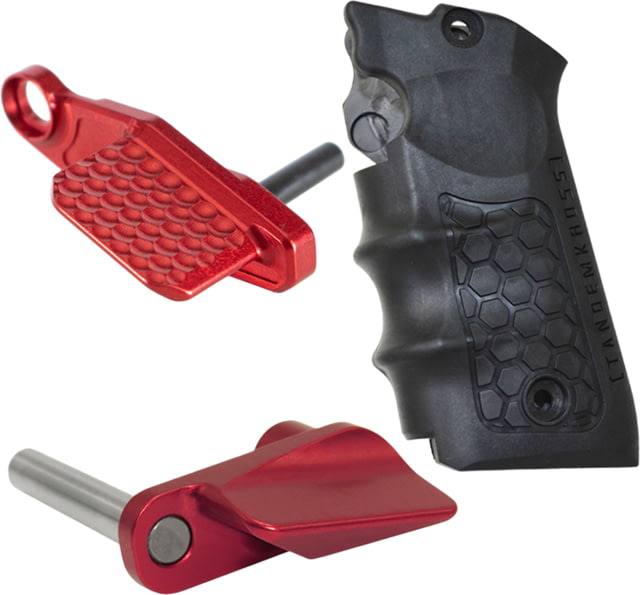 TANDEMKROSS Get a Grip Kit for Ruger MK IV 22/45 Red - Tandemkross