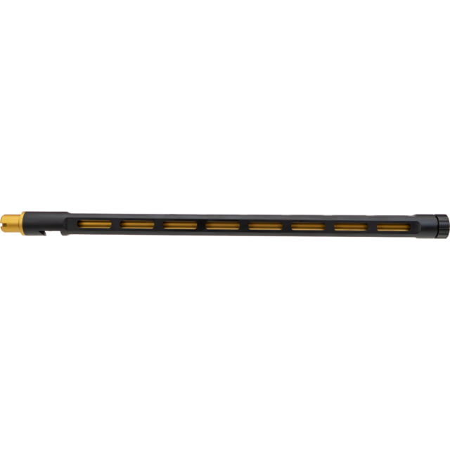TANDEMKROSS Spitfire Ruger 10/22 Lightweight Threaded Rifle Barrel 16.5 Thin profile 1-16 1/2X28 Black Sleeve/Gold Barrel