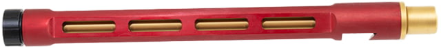 TANDEMKROSS Ruger 22 Charger .22 Long Rifle Comet Lightweight Threaded Rifle Barrel 10.2in 1-16 Twist 1/2x28 Anodized Red/Gold - TANDEMKROSS