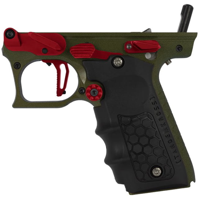 TANDEMKROSS Tandemized Ruger Mark IV and Mark IV 22/45 Cthulhu Lower Green/Red - Tandemkross