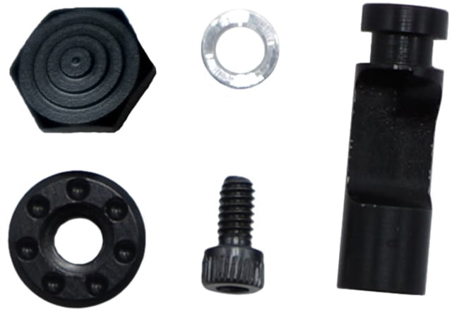 TANDEMKROSS Titan Extended Magazine Release for Ruger MK/II/III/IV 22/45 Black Button/Paddle Black