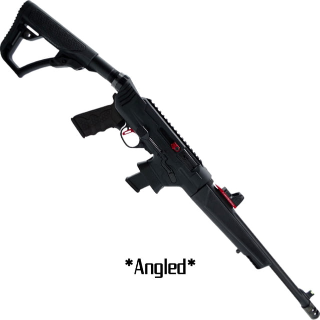 TANDEMKROSS Upriser Chassis For Ruger PC Carbine Angled Black - Tandemkross