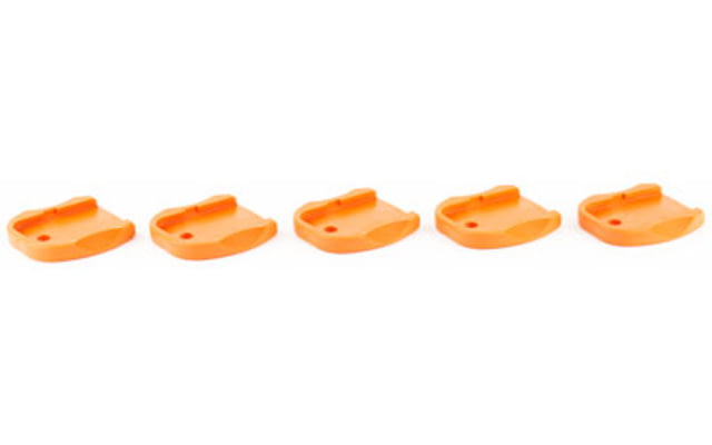 TangoDown Vickers Tactical Floor Plates for Glock Magazine 9mm .40 .357 SIG .45GAP Pack of 5 Orange