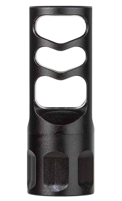 Tapco Self Timing Muzzle Brake Black Nitride Steel 5/8"X24 Threads 30 Cal - Tapco