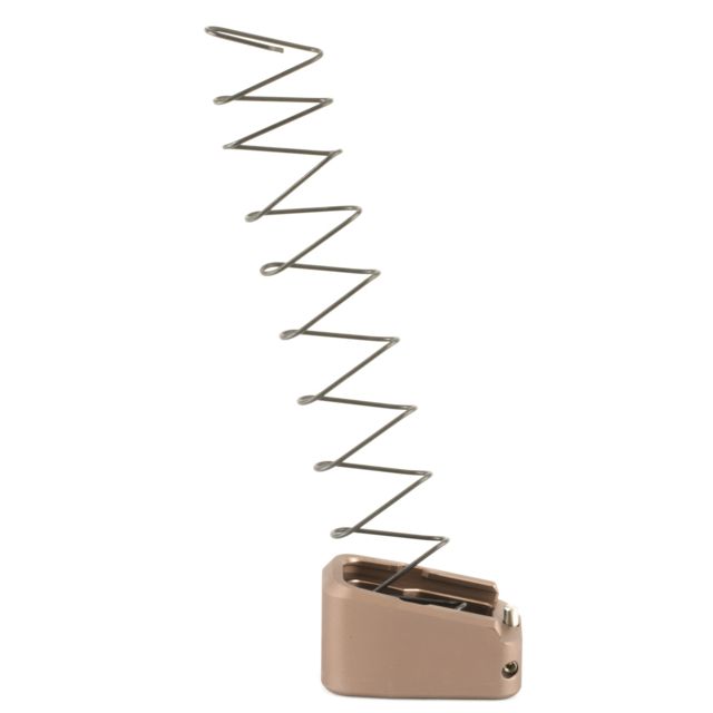 Taran Tactical Innovations Firepower Magazine Extension Base Pad Glock 43 +2 Round Coyote Bronze - Taran Tactical Innovations