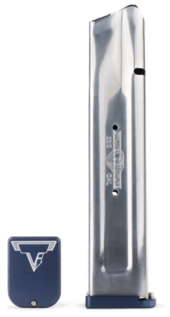 Taran Tactical Innovations 7mm Base Pad for STI/SV Magazines 2 Round Titanium Gray 2 - Taran Tactical Innovations