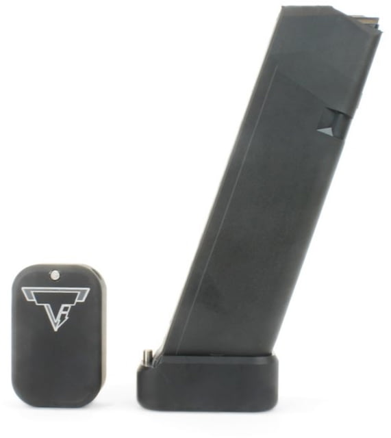Taran Tactical Innovations Base Pad for Glock 9/40 4 Round Flat Black 4 - Taran Tactical Innovations
