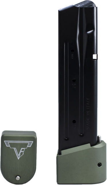 Taran Tactical Innovations Base Pad For Sig Sauer P320 9/40 Magazine 5 Round OD Green 5 - Taran Tactical Innovations
