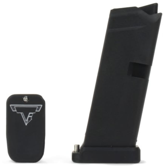 Taran Tactical Innovations Firepower Base Pad for Glock 42 1 Round Flat Black 1 - Taran Tactical Innovations