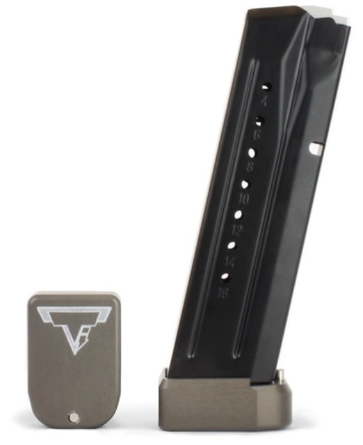Taran Tactical Innovations Firepower Base Pad for Smith&Wesson 4 Round Titanium Gray 4 - Taran Tactical Innovations
