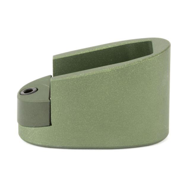 Taran Tactical Innovations Firepower Magazine Extension Base Pad Smith & Wesson M&P Shield 9/40 +1/2 Round OD Green - Taran Tactical Innovations