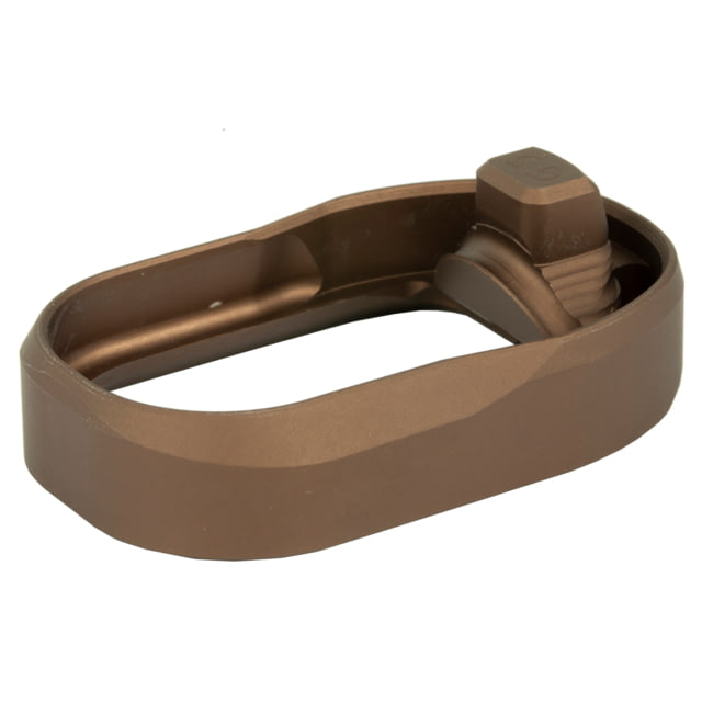 Taran Tactical Innovations Aluminum Carry Mag Well for Glock Full Size 9/40 Gen 5 Coyote Bronze 0