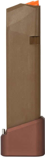 Taran Tactical Innovations OEM Completed Magazine Glok 17 9mm 17 Round FDE/Coyote Bronze 17 - Taran Tactical Innovations
