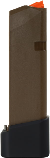 Taran Tactical Innovations OEM Completed Magazine Glok 19 9mm 15 Round FDE/Flat Black 15 - Taran Tactical Innovations